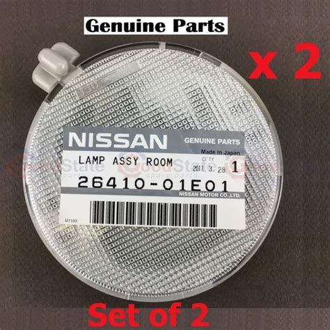 GENUINE NISSAN PATROL Y60 GQ Interior Round Roof Dome Light Lamp x2 $75.85 - PicClick AU