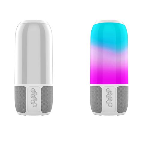 Speakers with Colorful Lights