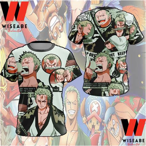 Roronoa Zoro Wano Outfit One Piece Anime Shirt, One Piece Merchandise - Wiseabe Apparels