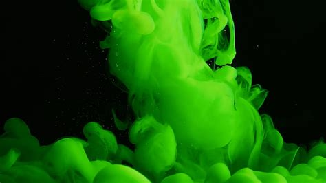 Green Smoke Background