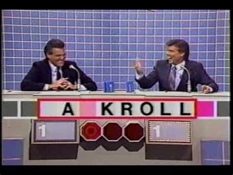 Scrabble with Chuck Woolery and game show hosts Part 1 | Game show, Tv ...