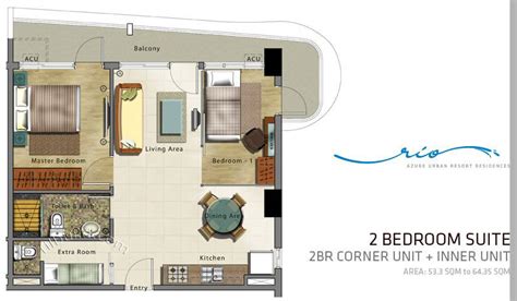 Condo Sale at Azure Urban Resort Residences Floor Plans