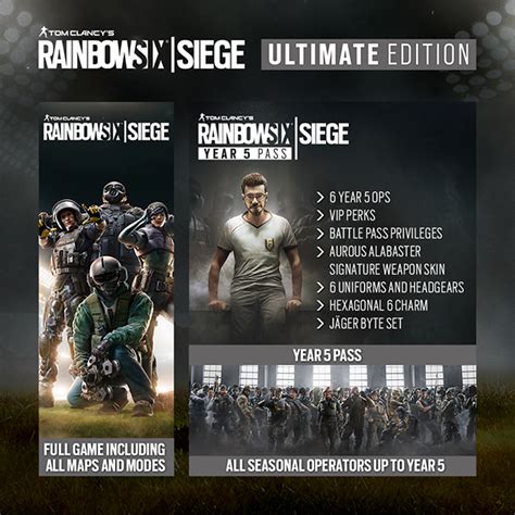 Tom Clancy's Rainbow Six Siege Ultimate Edition Year 5 EU Ubisoft ...