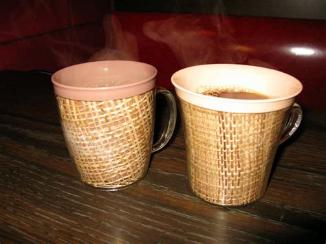 Insulated Coffee Mugs | Vintage plastic insulated coffee mug… | Flickr