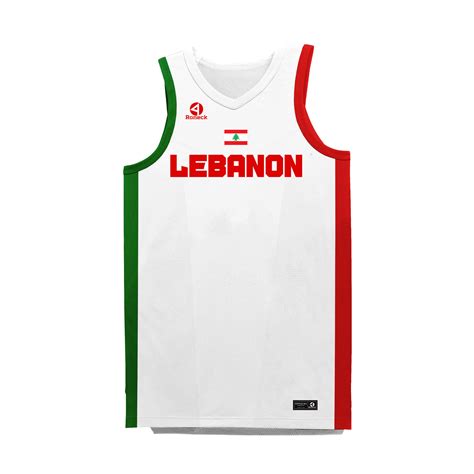 Lebanon Basketball Jersey X1 - Roneck