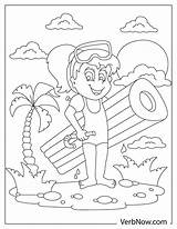 Printable Summer Coloring Pages sketch template