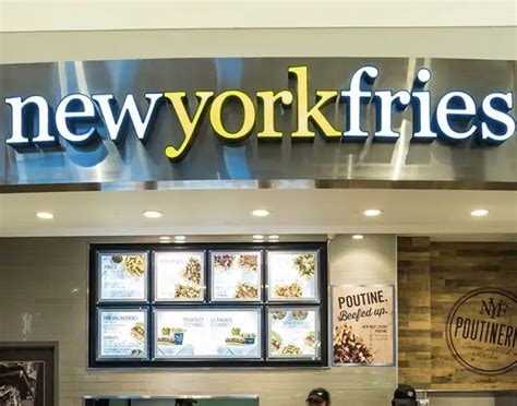 New York Fries Menu Prices (Canada) - 2025