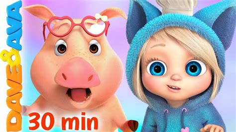 🐷 This Little Piggy and More Nursery Rhymes and Kids Songs by Dave and ...