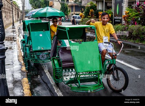 Filipino Tricycle Tour Guides, Intramuros, Manila, The Philippines ...