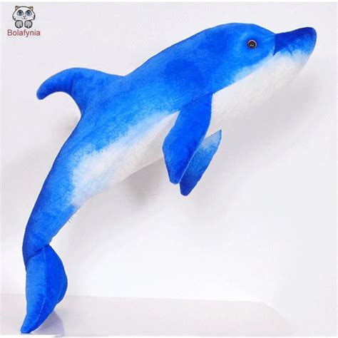 BOLAFYNIA Children Plush Stuffed Toy Dolphin simulation ocean animal ...