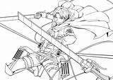 CaptainLevi Ackerman Fighting Coloring Page  Download Print Or Color sketch template