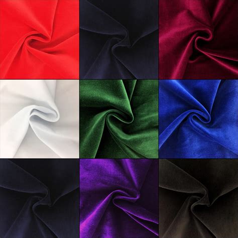 44" Wide Cotton Velvet | Discount Fabrics