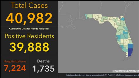 Florida adds 386 COVID-19 cases, 14 deaths in latest report | WEAR