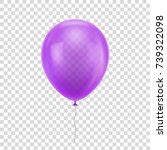 Balloon Purple Clip Art Free Stock Photo - Public Domain Pictures