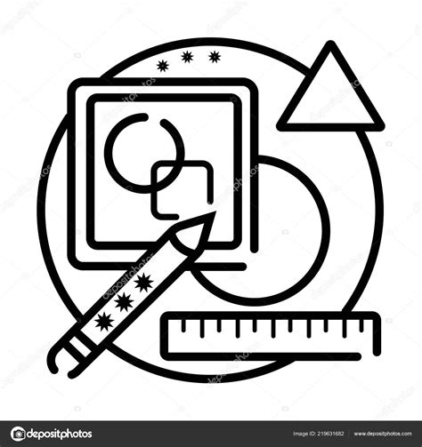 Graphic Design Black White Vector Icon Stock Vector Image by ©secon ...