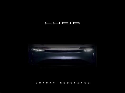 LUCID AIR EV Teaser ( Lucid Motors ) by Naveen Yellamelli on Dribbble