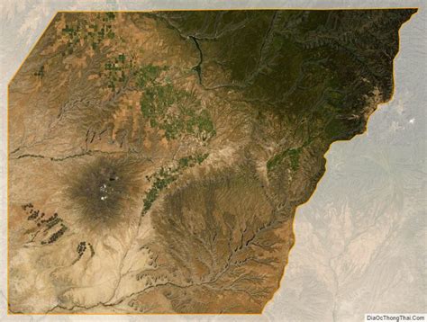 Map of Montezuma County, Colorado - Thong Thai Real