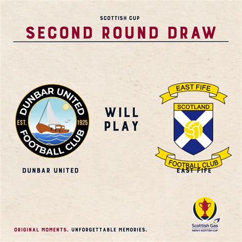 The Scottish Cup 2023/24 Second Round Draw - Dunbar United F.C. Dunbar ...