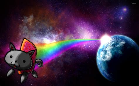 Nyan cat [2] wallpaper - Meme wallpapers - #8944