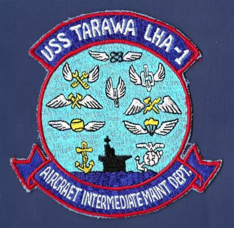 USS TARAWA LHA-1 Amphibious Assault Ship AIMD Patch $12.00 - PicClick