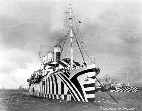 Dazzle Camouflage: 25 Photos Of Navy Ships In Bizarre Disguise