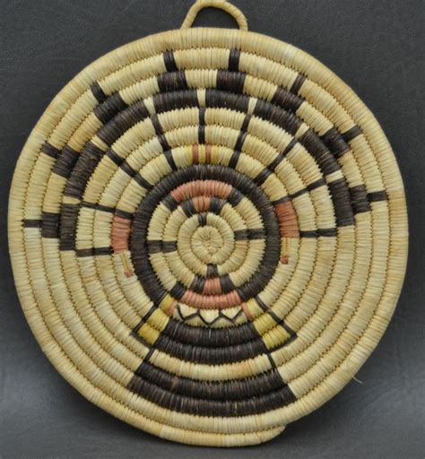 HOPI BASKETRY PLAQUE