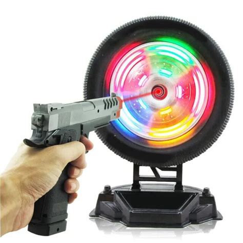 Children Electric Pistol Laser Gun Shooting Toy Infrared Training Wheel Simulation Toy Shooting ...