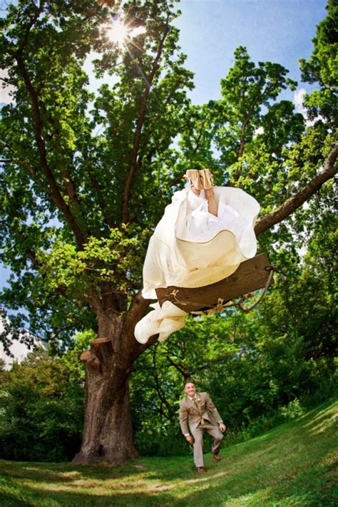 The tree swing gets me every time. An outdoor wedding plus. Photography ...