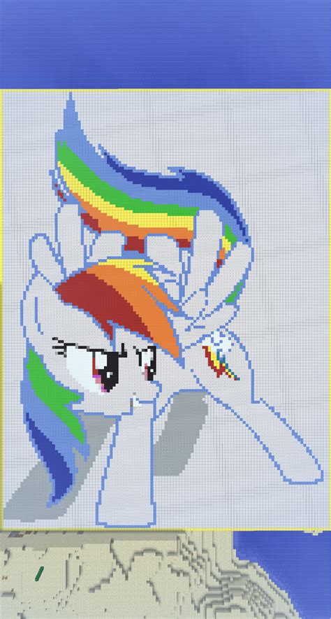 Rainbow Dash Pixel Art by simonli2575 on DeviantArt