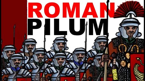 Ancient battle tactics in the classical world (The legion's Roman Pilum) - YouTube