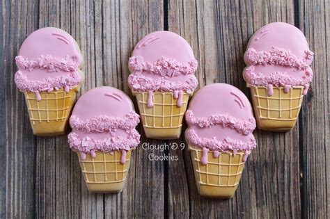 Easy Ice Cream Cone Cookies