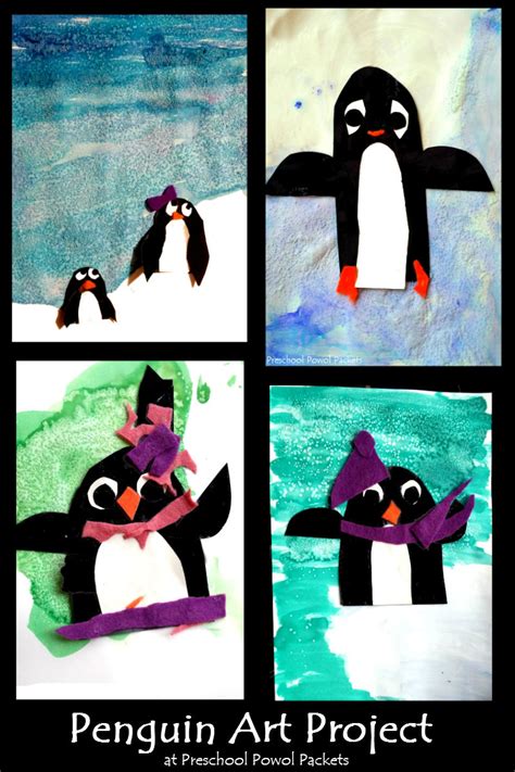 Penguin Art Project | Preschool Powol Packets