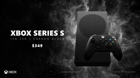 Xbox is releasing a black Series S with 1TB of storage | VGC