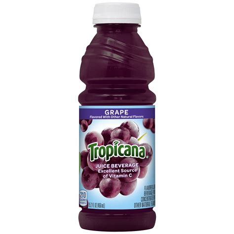 Tropicana, Grape Flavored, Juice Beverage - SmartLabel™