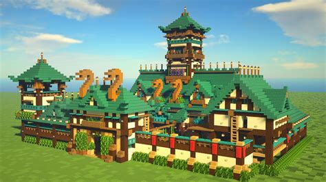 How to Build a JAPANESE CASTLE / FORTRESS in Minecraft!! - YouTube