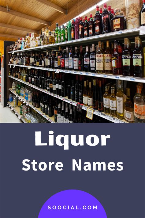 371 Creative And Funny Liquor Store Names | Store names ideas, Liquor ...