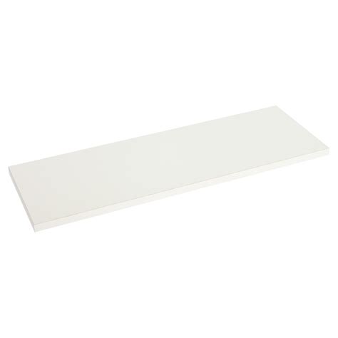 Knape & Vogt 1980 Melamine Shelf Board - White - Particle Board - 24-in L x 10-in W x 5/8-in T ...