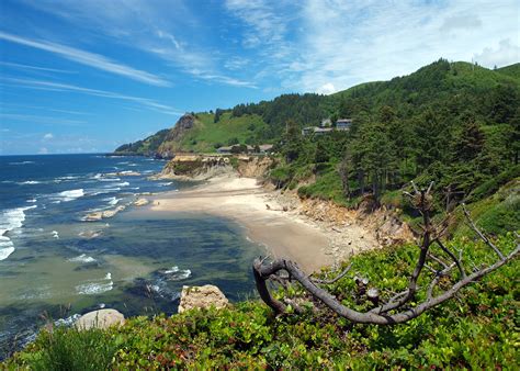 Oregon Coast, near Newport [OS] [3460x2473] : r/EarthPorn