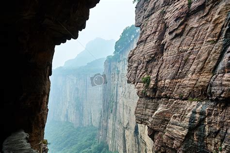 河南新乡万仙山的悬崖峭壁图片素材_免费下载_jpg图片格式_VRF高清图片500584053_摄图网