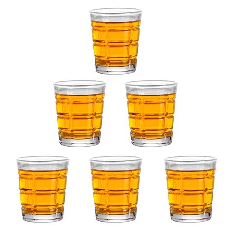 Cocktail Glasses/Liquor Glasses/1.75oz Cute Shot Glass Set of 6/Fancy ...