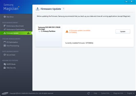 windows 7 - Samsung SSD firmware update fails - Super User