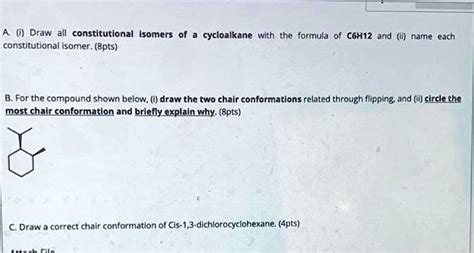 VIDEO solution: Draw all constitutional isomers of cycloalkane with the ...