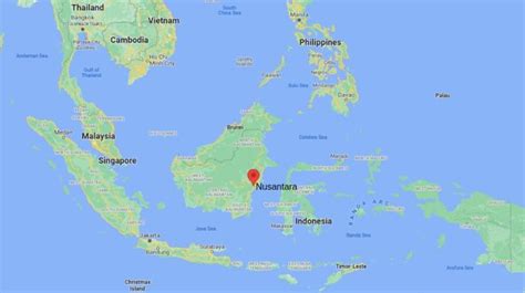 Where is Nusantara, Indonesia | Map, Location map, East kalimantan