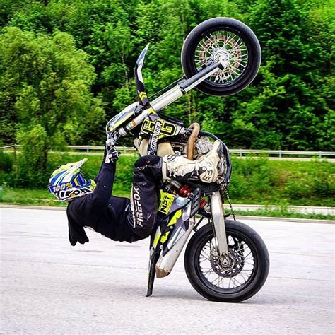 Wheelie into the weekend | Supermoto, Motorbikes, Stunts