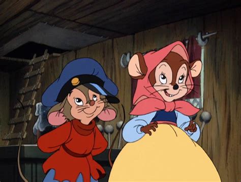 Fievel and Tanya (An American Tail: The Treasure of Manhattan Island) (c) Amblin Entertainment ...