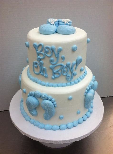 Boy oh Boy! Cute buttercream feet, so good to eat! Cake by Stephanie ...