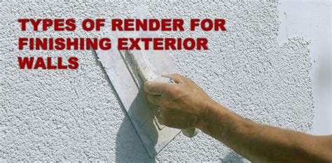 Types of render for finishing exterior walls | Render Supply Co | Rendering, Acrylic render ...