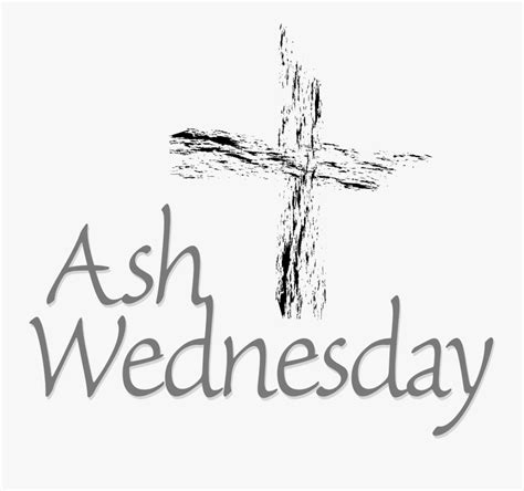 Ash Wednesday With A - Free Clip Art Ash Wednesday , Free Transparent Clipart - ClipartKey