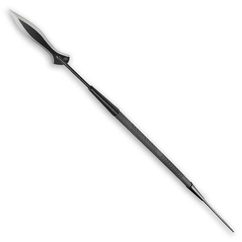 Stealth Survival Spear - Waisted Spear Polearm - SK5 Bladed Javelins ...