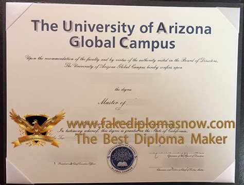 Is it possible to get a fake University of Arizona Global Campus ...